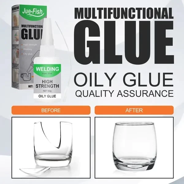 Jue-Fish Multipurpose Glue Welding High-strength Oily Glue - Image 4