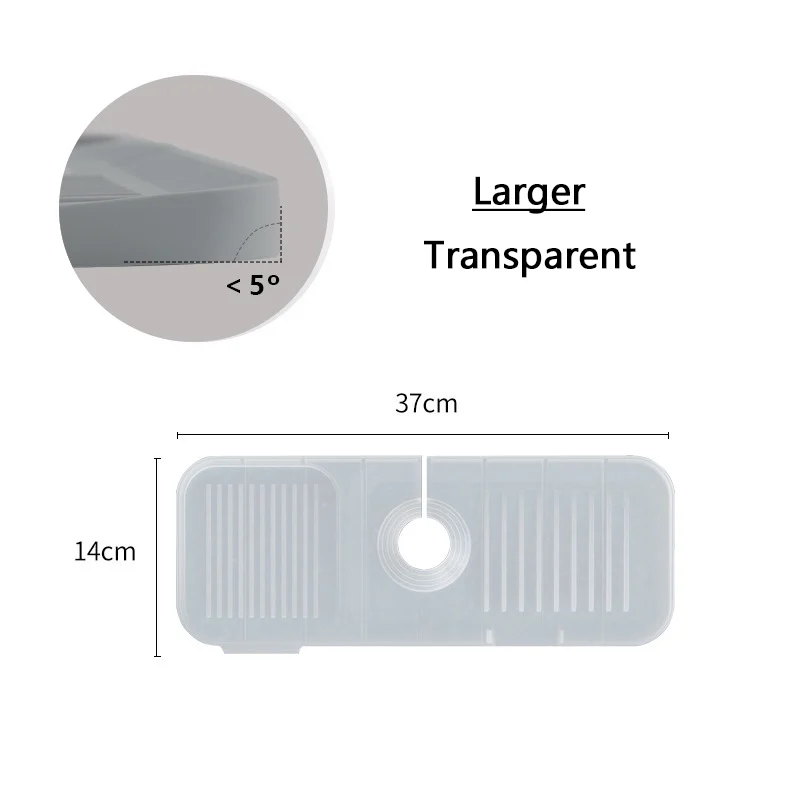 Kitchen Sink Silicone Splash Guard - Image 12