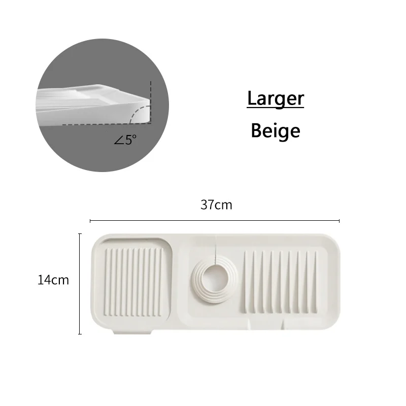 Kitchen Sink Silicone Splash Guard - Image 11