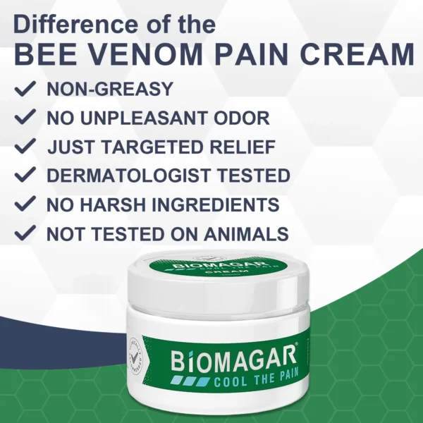 BIOMAGAR™ Bee Venom Pain and Bone Healing Cream - Image 4