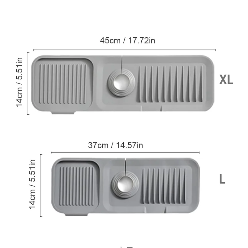 Kitchen Sink Silicone Splash Guard - Image 10