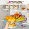 New Lazy Susans Turntable Organizer for Refrigerator