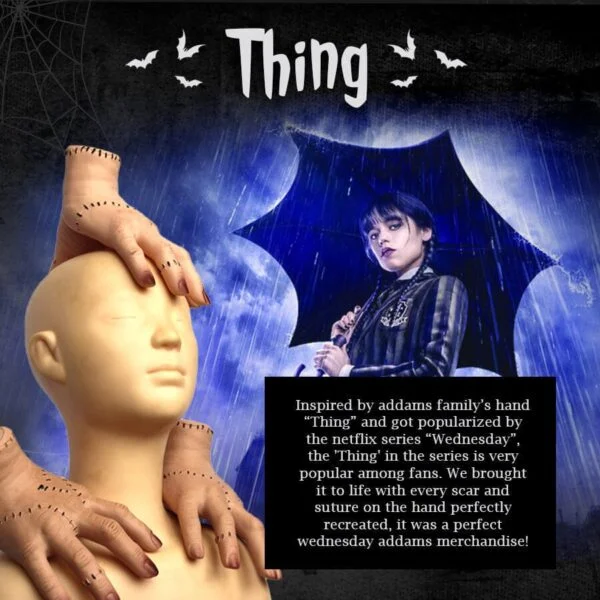 Adam’s Family Thing Costume Décor - Image 3