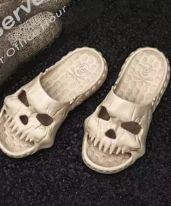 2023 New Halloween Skull Design Could Slippers