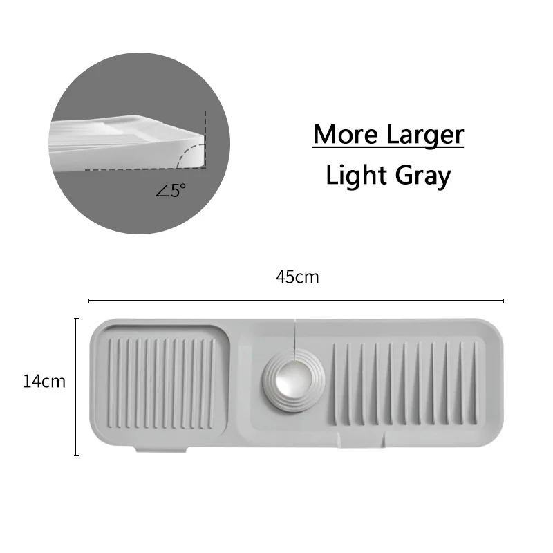 Kitchen Sink Silicone Splash Guard - Image 8