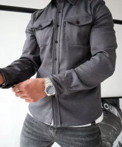 Button Down Shirt Jacket