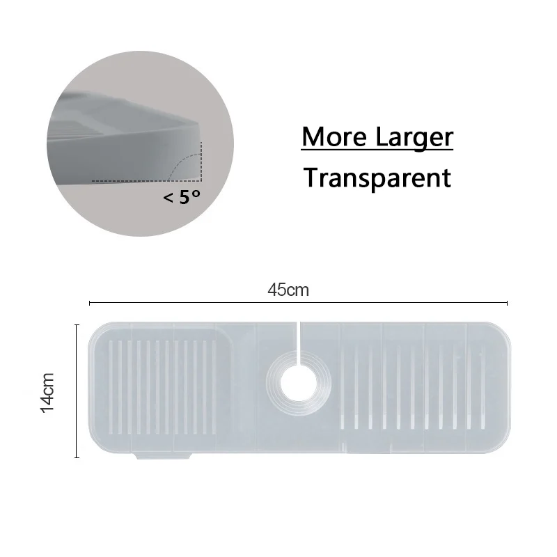 Kitchen Sink Silicone Splash Guard - Image 7