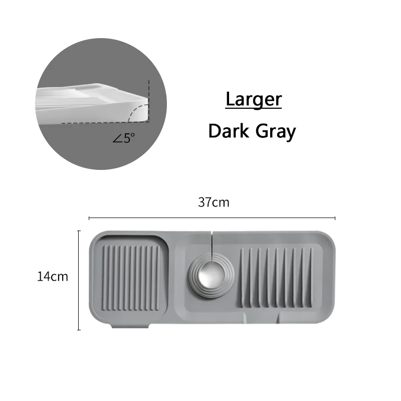 Kitchen Sink Silicone Splash Guard - Image 5