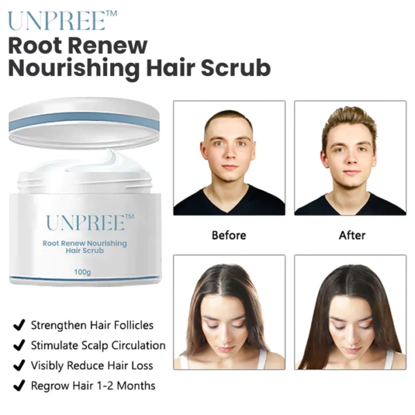 Unpree™ Root Renew Nourishing Hair Scrub - Image 7