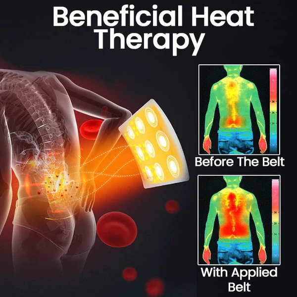 Ceoerty™ Lumbar Spine Pain Relief Magnetic Heat Belt - Image 6
