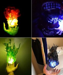 Halloween Wizard Levitating Fireball Costume