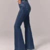Ultra High Rise Stretch Flare Jean