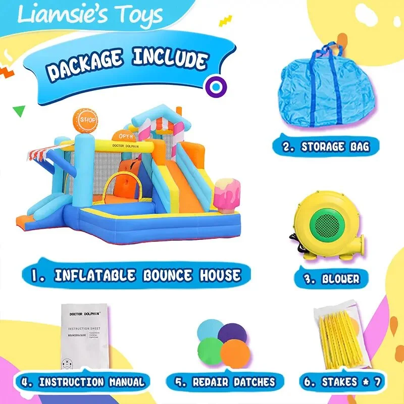 Inflatable Bounce House for Kids Fun - Image 3