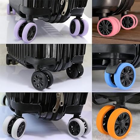 8 Pcs Luggage Compartment Wheel Protection Cover - Image 11