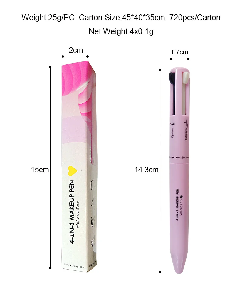 4 in 1 Make-Up Pen - Image 14
