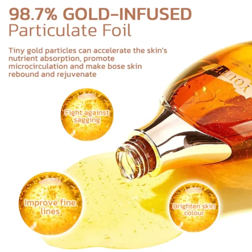 flysmus™ Q10Skin 24K Gold Peptide Reversal Serum - Image 6
