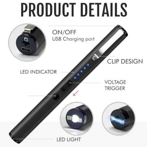 Ceoerty™ VoltexPro Tactical High-Performance Stun Pen - Image 7