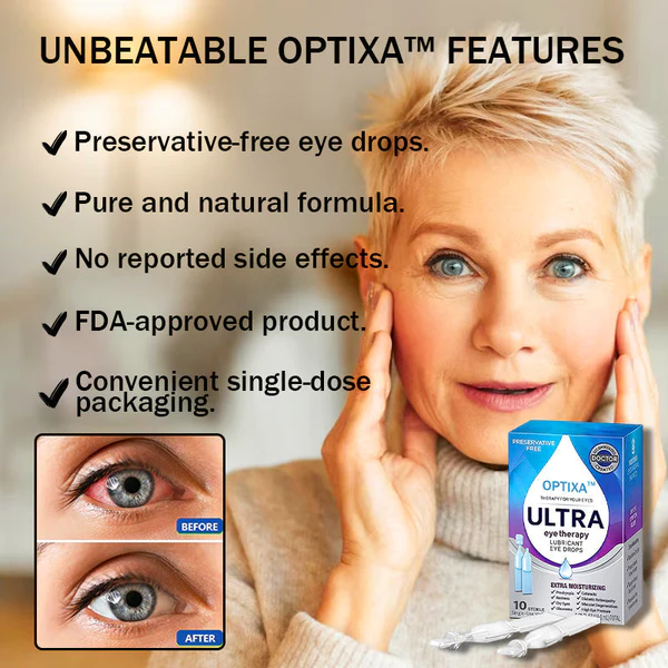 Optixa™ Cataracts Glaucoma Lubricating Eye Drops Doctor Recommended🧑⚕️ - Image 4