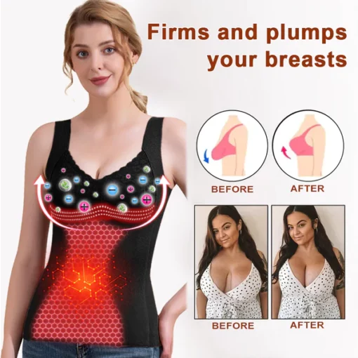 LuckySong® Energy Stone Thermal Lifting Vest - Image 2