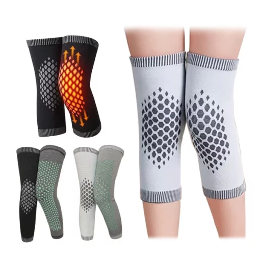 COLORIVER™ Honeycomb Ionic Lymphatic Detox Self-Heating Knee Support