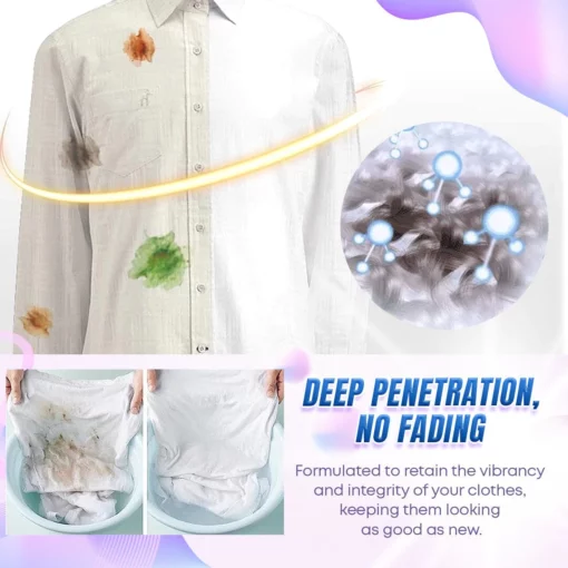 Croaie® Portable Activated Enzyme Laundry Stain Remover - Image 9