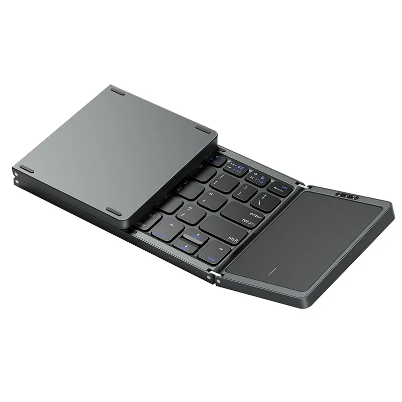 Foldable Bluetooth Keyboard with Touchpad - Image 17