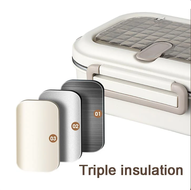 Microwaveable Stainless Steel Insulated Bento Box - Image 10