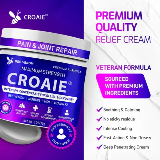 2023 CROAIE® Bee Venom Pain & Joint Repair Cream - Image 8