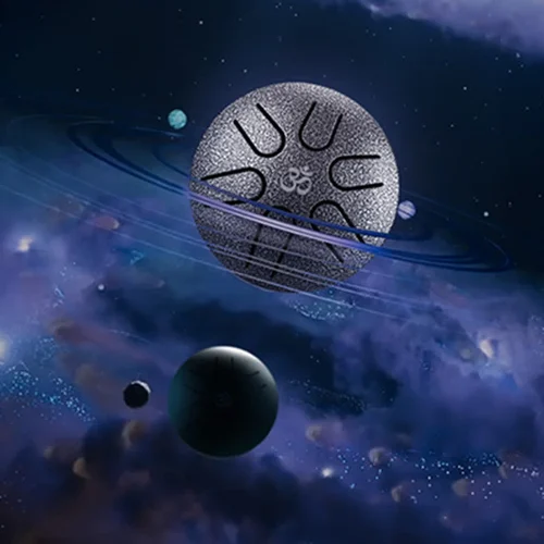 Buddha Stones Mini Steel Tongue Drum - Image 2