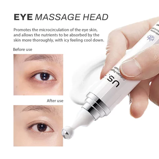 CollagenPeptide Anti-wrinkle EyeCream MassageRoller - Image 3