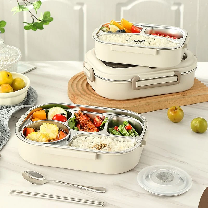 Microwaveable Stainless Steel Insulated Bento Box - Image 9