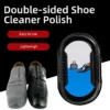 Double sided shoe cleaner polish
