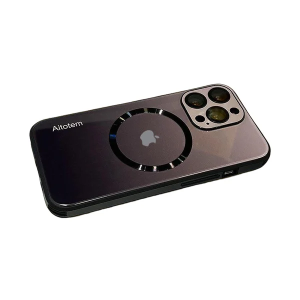 Gradient Magnetic Glass Protective Case For iPhone - Image 13