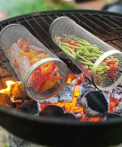 Rolling Grilling Basket