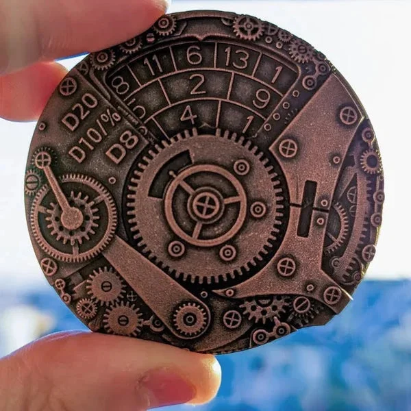 Steampunk Theme Roulette 7-in-1 Dice - Image 8