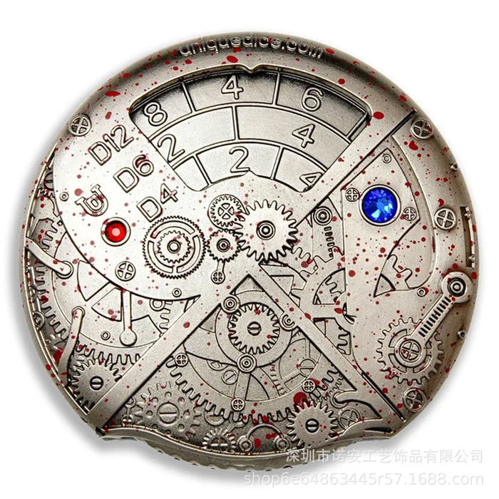 Steampunk Theme Roulette 7-in-1 Dice - Image 7