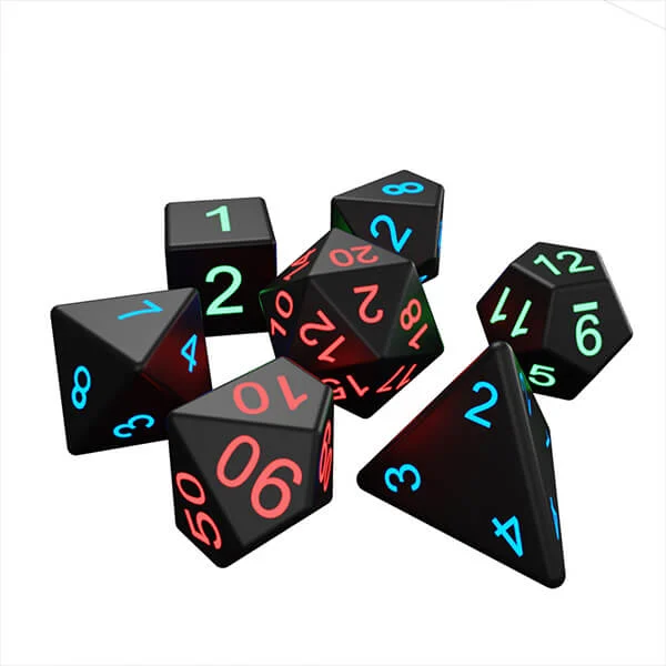 LED Flash Dice Set - Image 8
