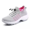 Casual Flyknit elevator sports shoes for women