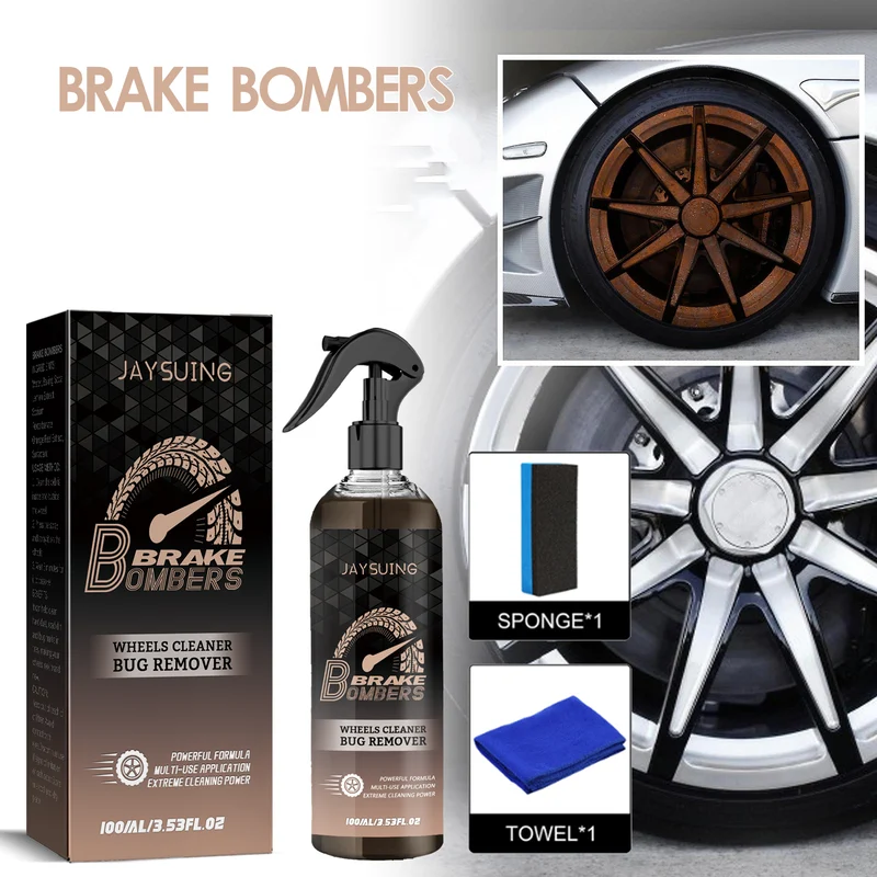 Stealth Garage Brake Bomber™ - Powerful Non-Acid Truck & Car Wheel Cleaner  and Bug Remover - Moonqo Store