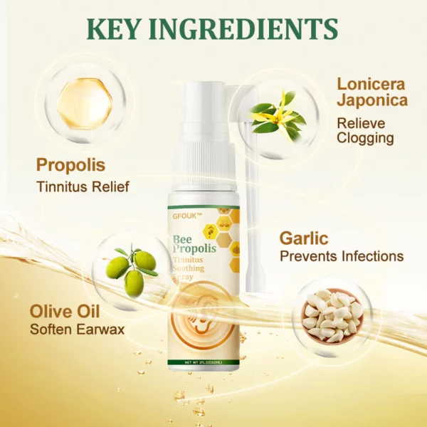 GFOUK™ Bee Propolis Tinnitus Soothing Spray - Image 4