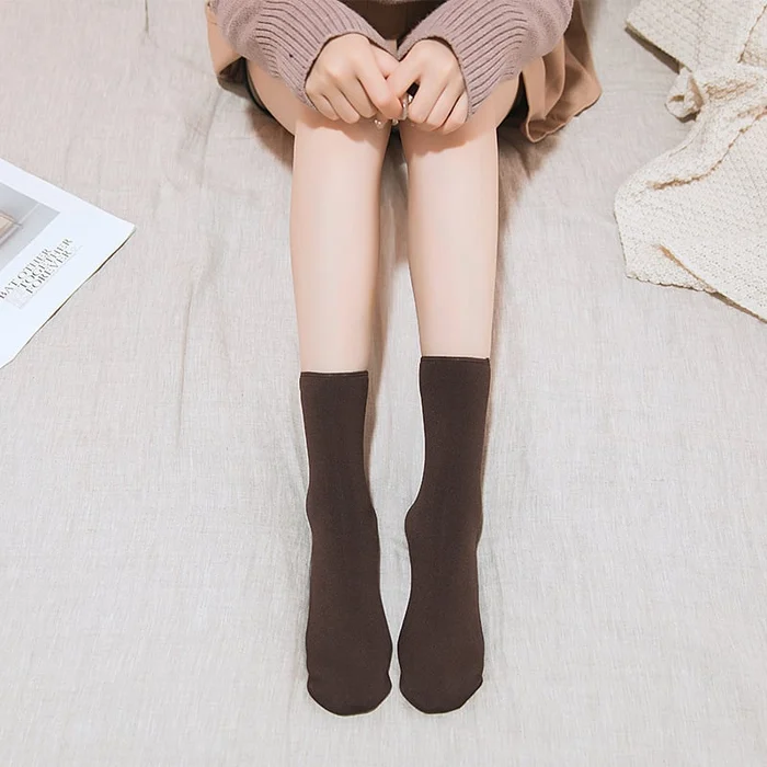 🔥 PROMOTION🔥🌼2023 NEW Snugly Velvet Winter Thermal Socks - Image 16