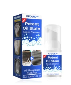 Potent Oil Stain Foam Cleaner