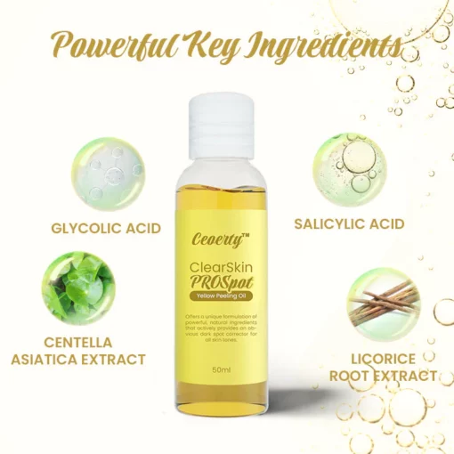Ceoerty™ ClearSkin PROSpot Yellow Peeling Oil - Image 5