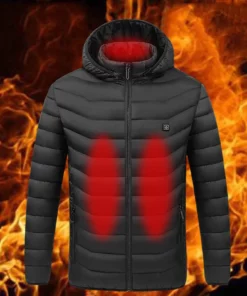 Unisex Heated Down Jacket