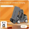 ⚡New desktop 3-in-1 wireless fast charging bracket car shape