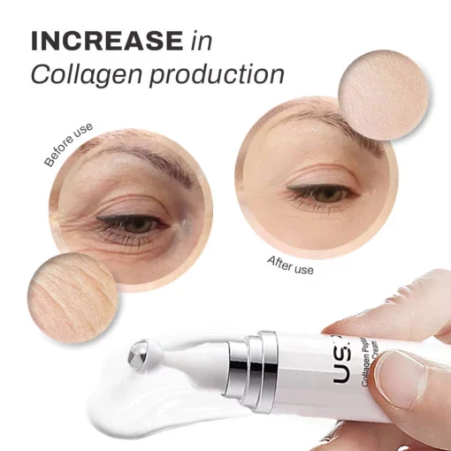CollagenPeptide Anti-wrinkle EyeCream MassageRoller - Image 8