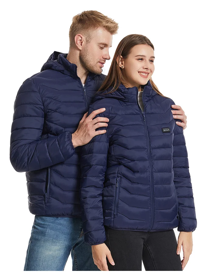 Unisex Heated Down Jacket - Image 6