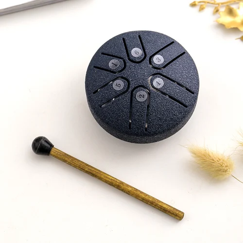 Buddha Stones Mini Steel Tongue Drum - Image 10