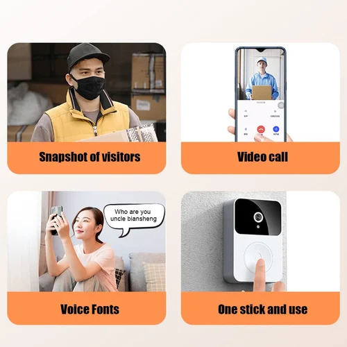 Wireless Video Doorbell with Camera - Image 3