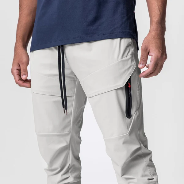 M's Stay Cool High Rib Cargo Jogger Athletic Pants - Image 4